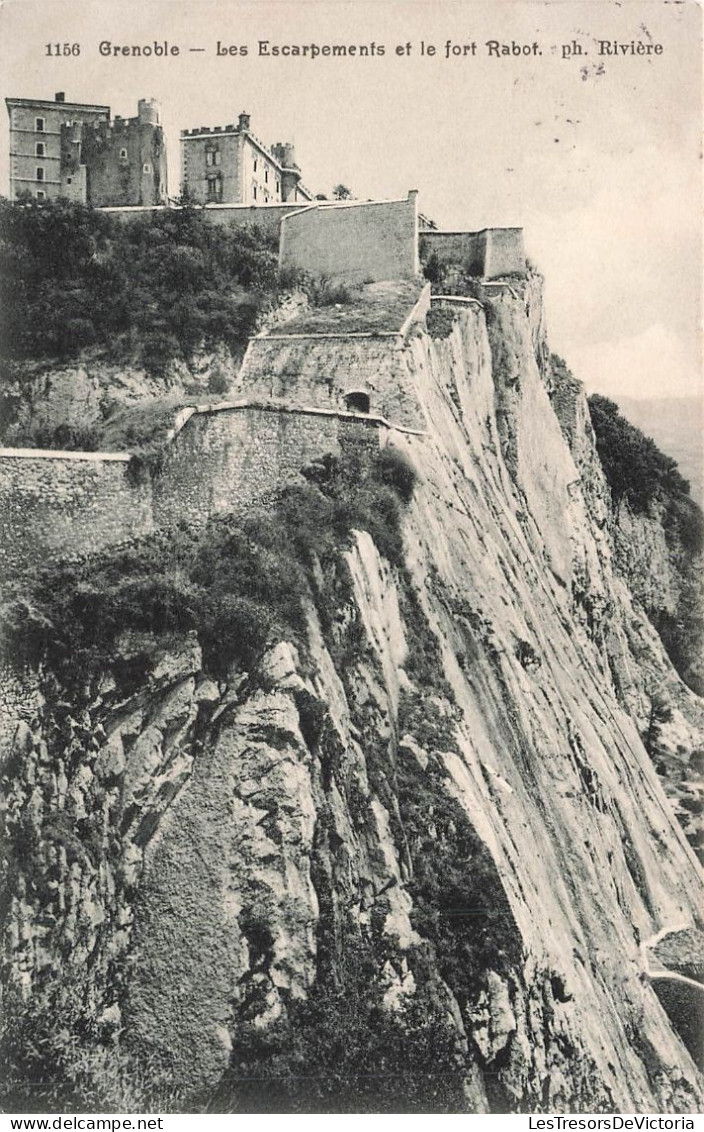 FRANCE - Grenoble - Les Escarpements Et Le Fort Rabot - Ph Rivière - Carte Postale Ancienne - Grenoble