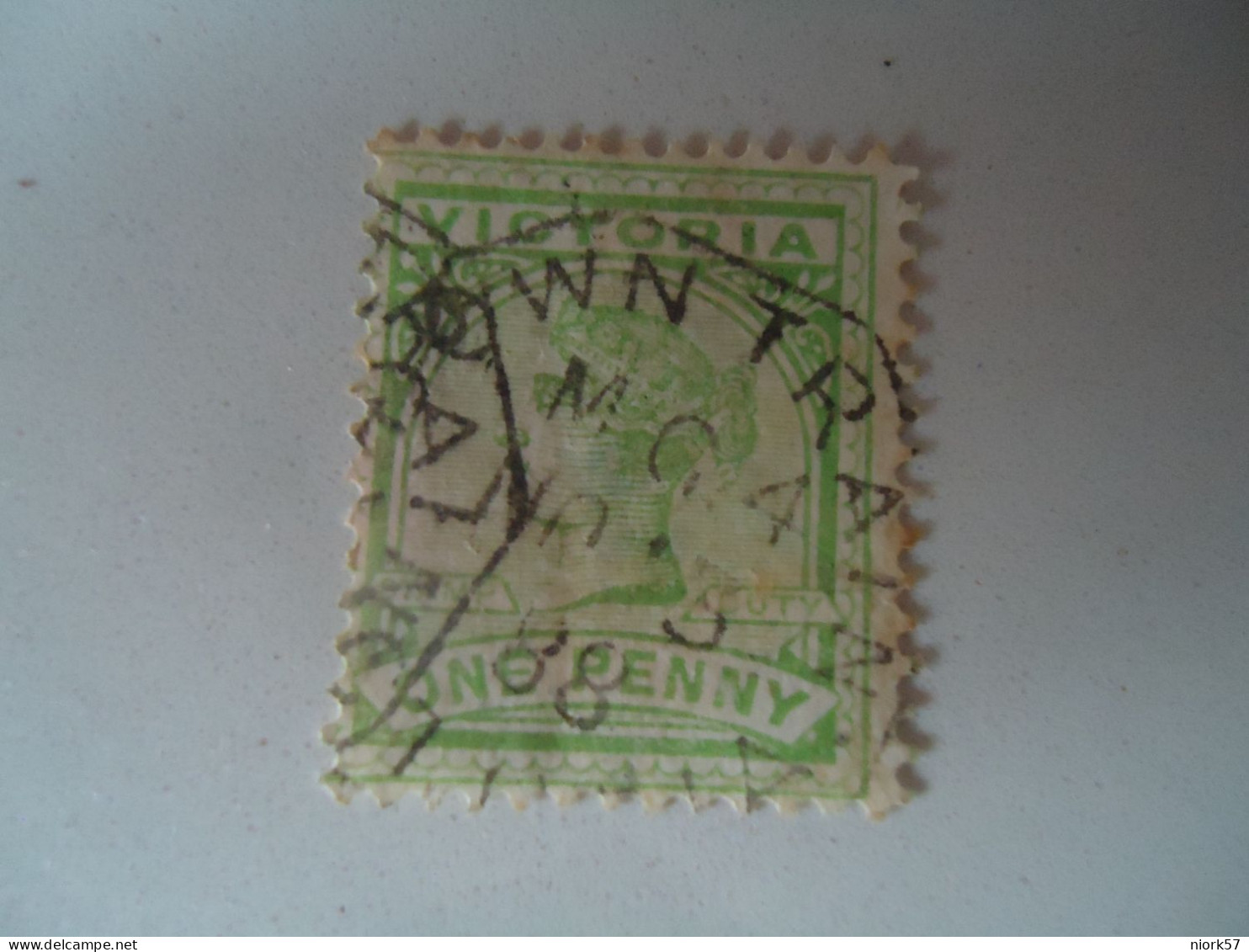 VICTORIA USED QUEEN  WITH    POSTMARK   1888 - Used Stamps