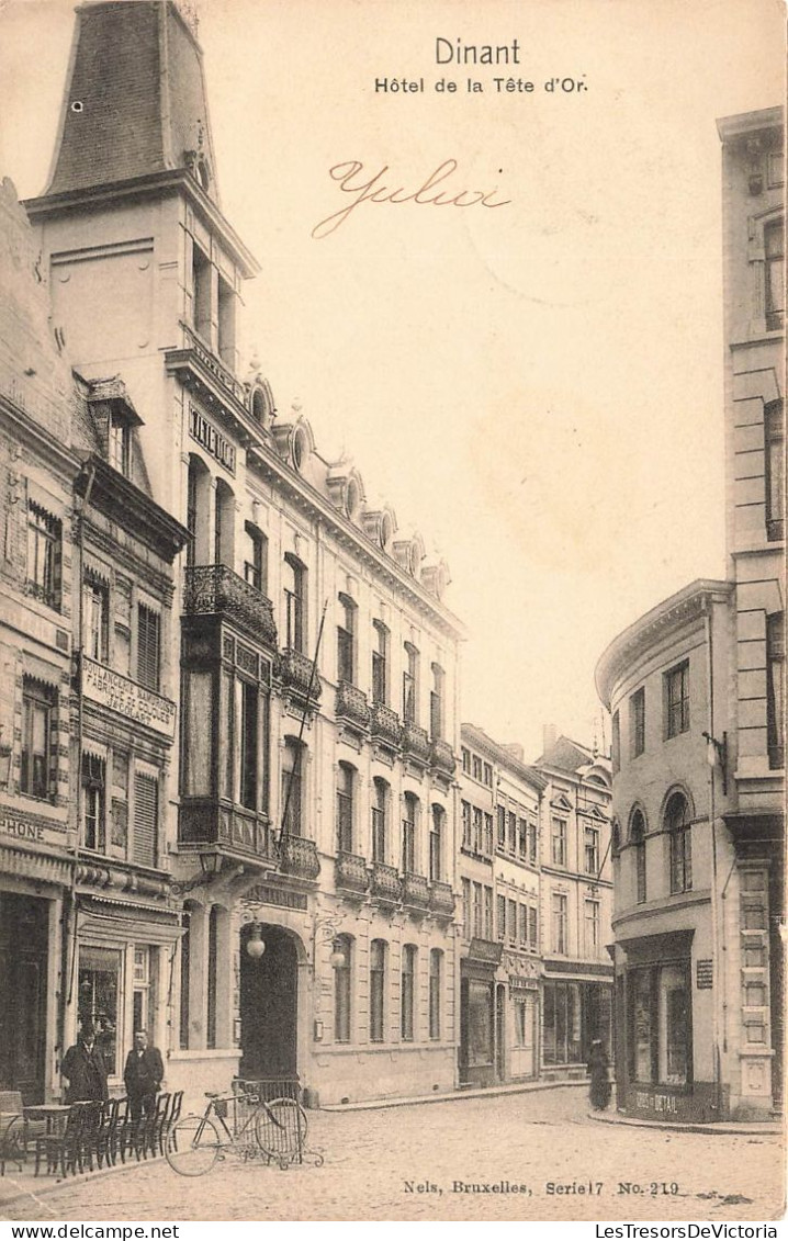 BELGIQUE - Dinant - Vue Sur L'hôtel De La Tête D'or - Carte Postale Ancienne - Dinant