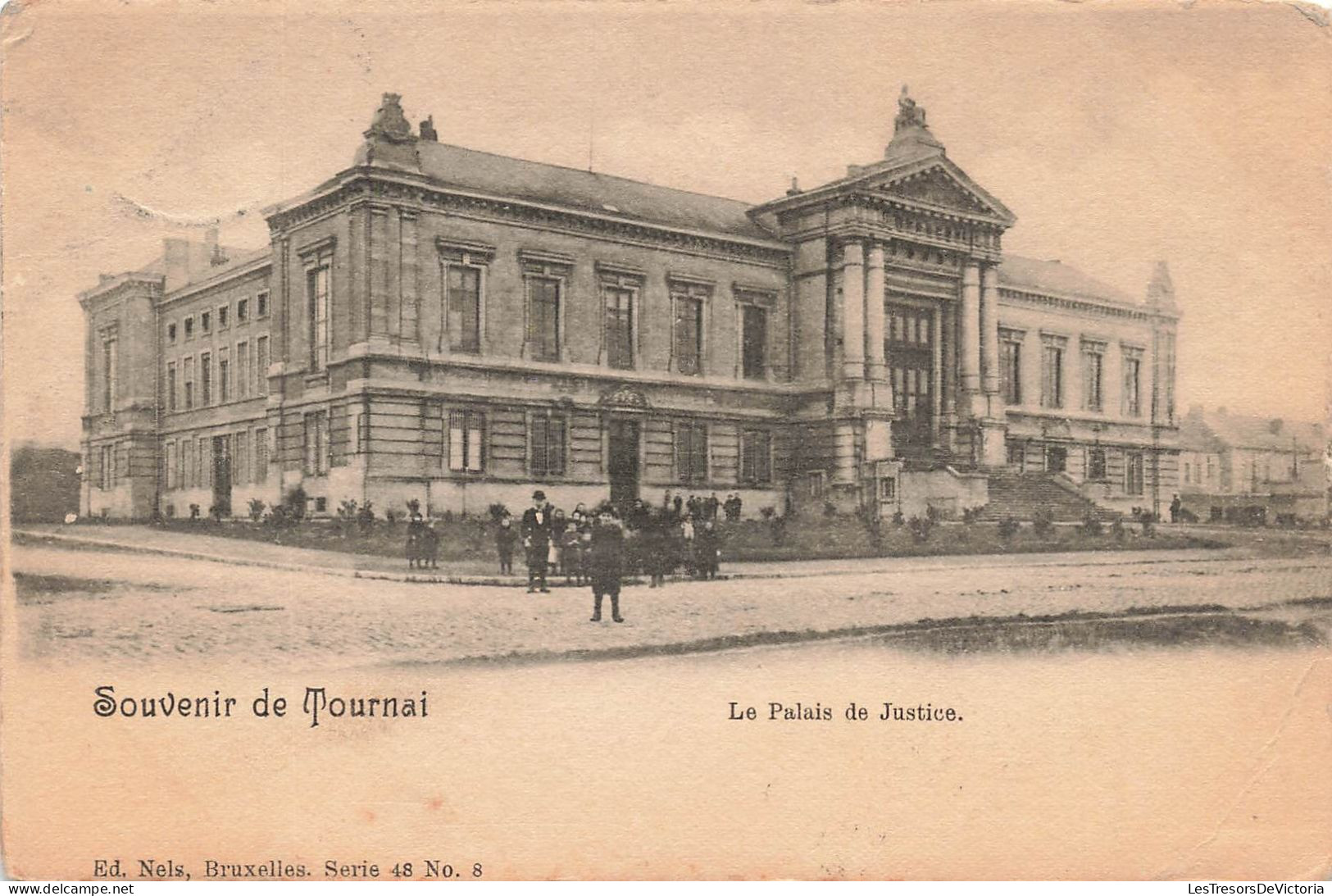 BELGIQUE - Tournai - Vue Générale Du Palais De Justice - Carte Postale Ancienne - Tournai