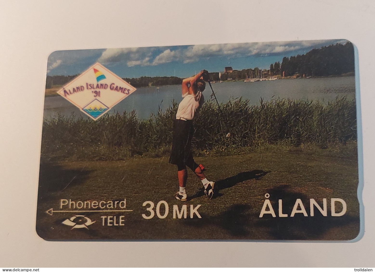 Golf Aland Island Games, ( 5 Mm High Controlnumber) - Aland