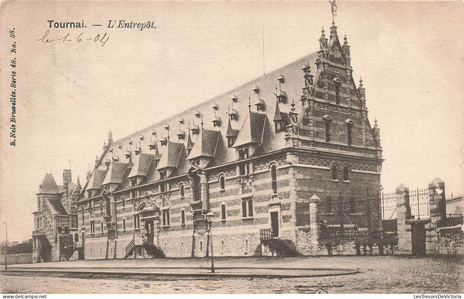 BELGIQUE - Tournai - Vue Générale De L'entrepôt  - Carte Postale Ancienne - Tournai