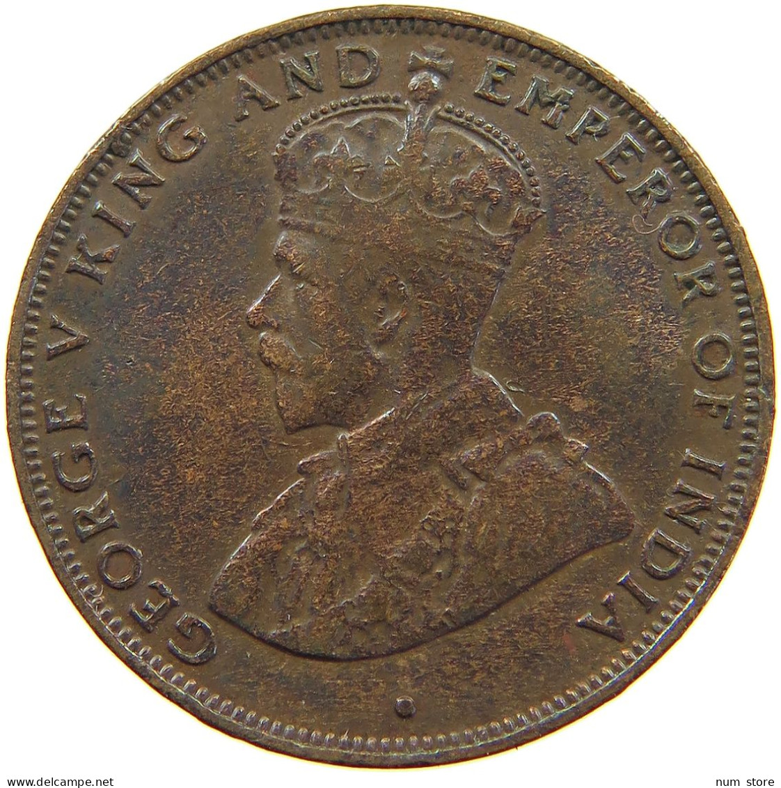 HONG KONG CENT 1931 George V. (1910-1936) #a013 0015 - Hong Kong