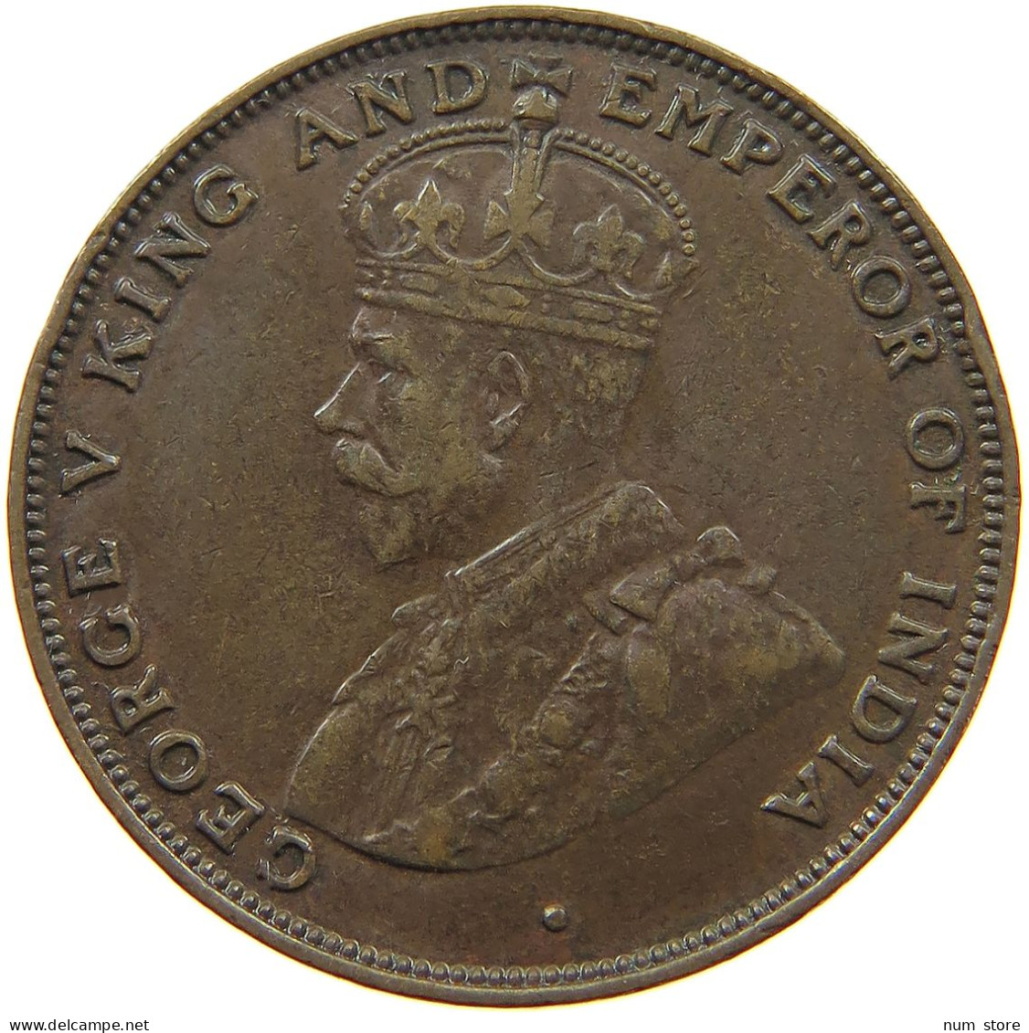 HONG KONG CENT 1926 George V. (1910-1936) #t100 0437 - Hong Kong