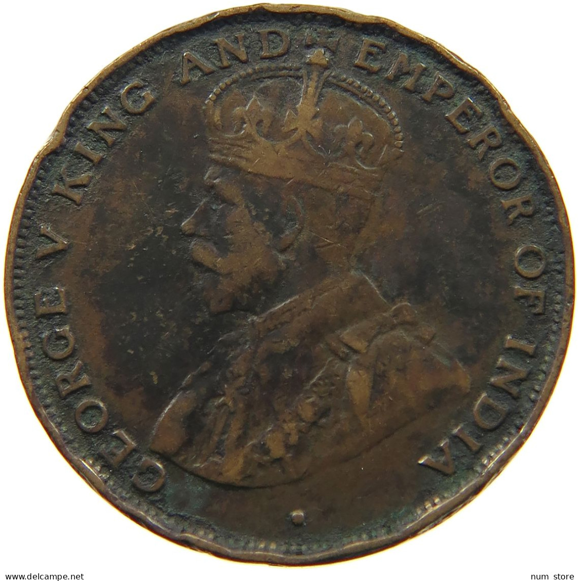 HONG KONG CENT 1924 George V. (1910-1936) #a031 0513 - Hong Kong