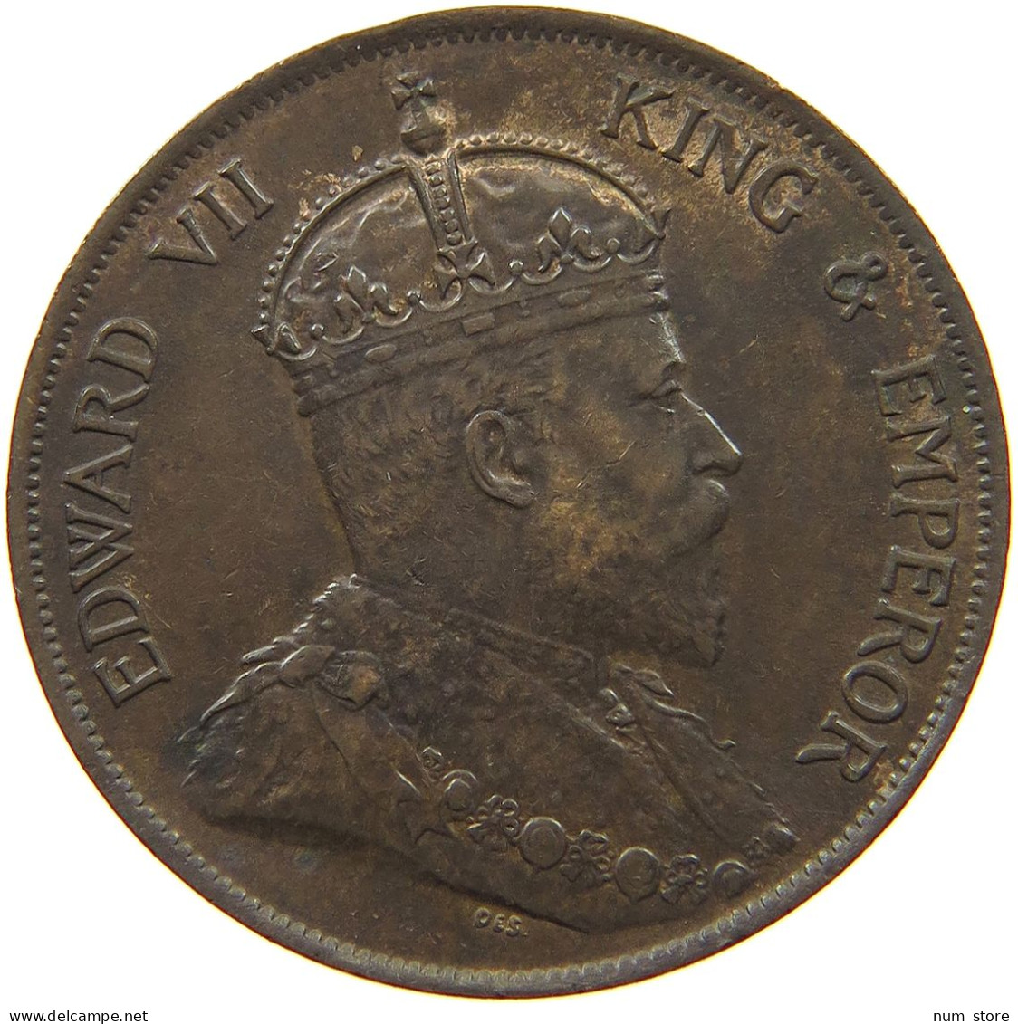 HONG KONG CENT 1903 Edward VII., 1901 - 1910 #t112 1063 - Hong Kong