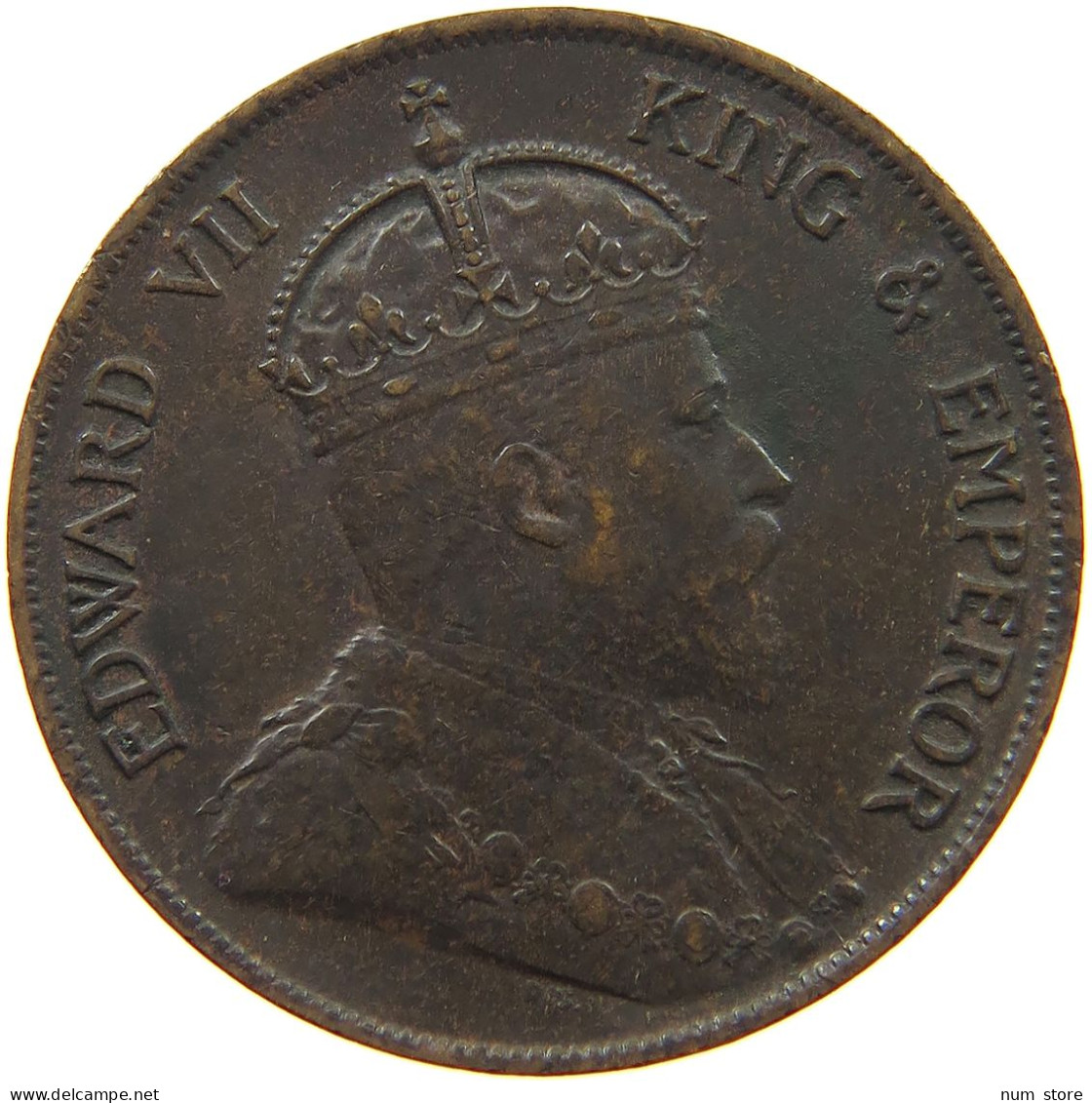 HONG KONG CENT 1902 Edward VII., 1901 - 1910 #c008 0275 - Hong Kong