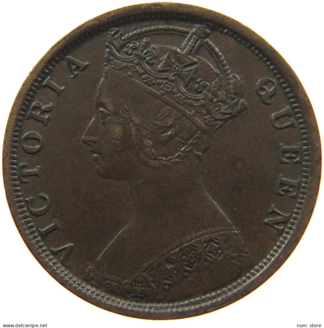 HONG KONG CENT 1901 Victoria 1837-1901 #t017 0267 - Hong Kong