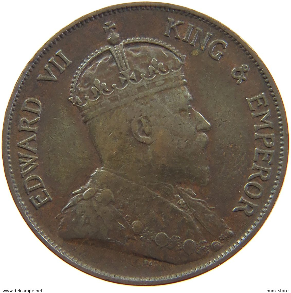 HONG KONG CENT 1902 Edward VII., 1901 - 1910 #c060 0267 - Hong Kong