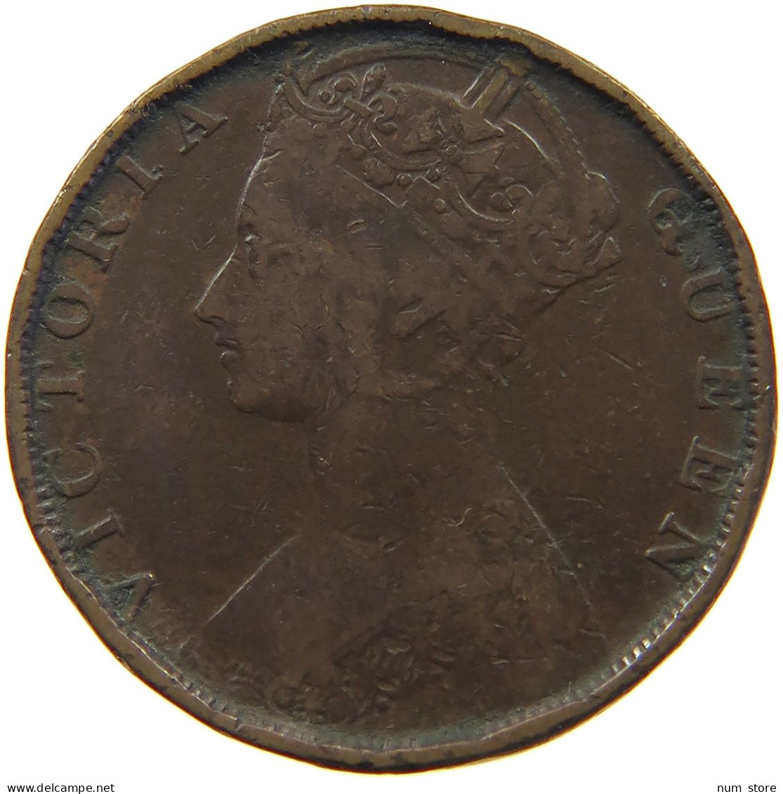 HONG KONG CENT 1901 Victoria 1837-1901 #a031 0517 - Hong Kong