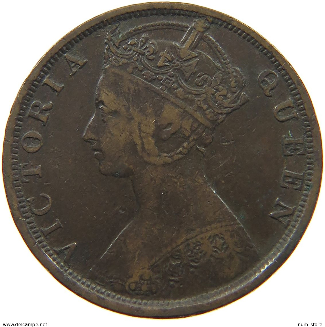 HONG KONG CENT 1901 Victoria 1837-1901 #a031 0515 - Hong Kong