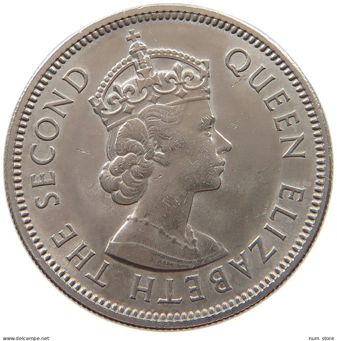 HONG KONG 50 CENTS 1972 Elizabeth II. (1952-2022) #a018 0155 - Hong Kong