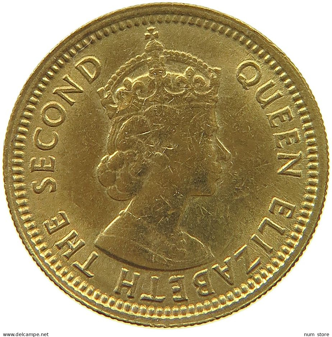 HONG KONG 5 CENTS 1967 Elizabeth II. (1952-2022) #c075 0713 - Hong Kong