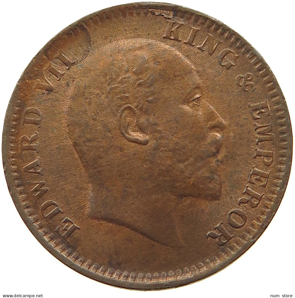 INDIA BRITISH 1/4 ANNA 1906 Edward VII., 1901 - 1910 #t071 0185 - Inde