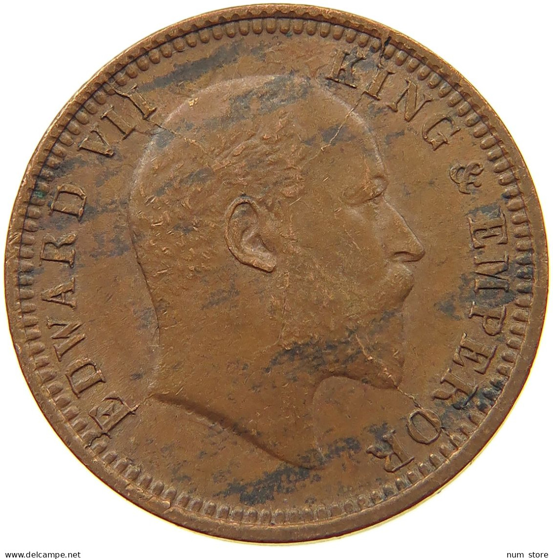 INDIA BRITISH 1/4 ANNA 1903 Edward VII., 1901 - 1910 #s036 0281 - India