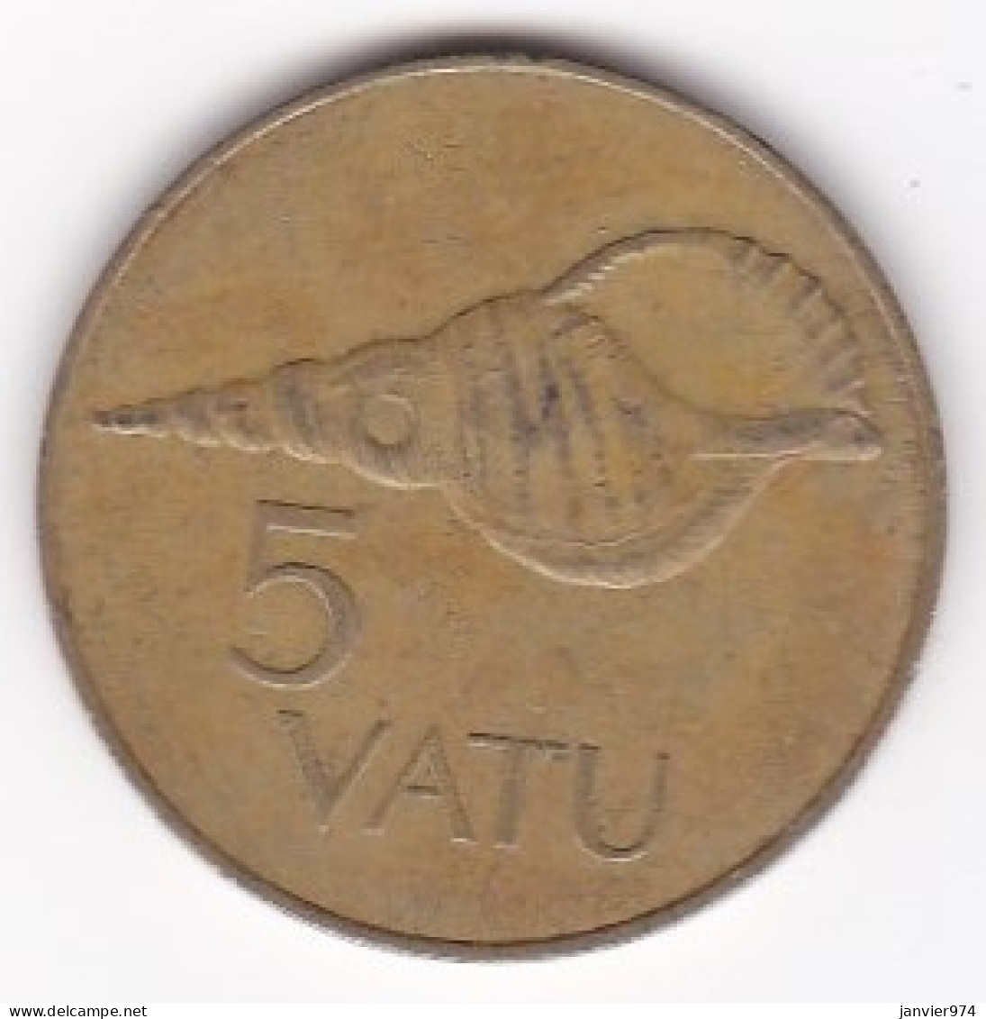 Vanuatu 5 Vatu 1983, En  Laiton De Nickel, KM# 5  - Vanuatu