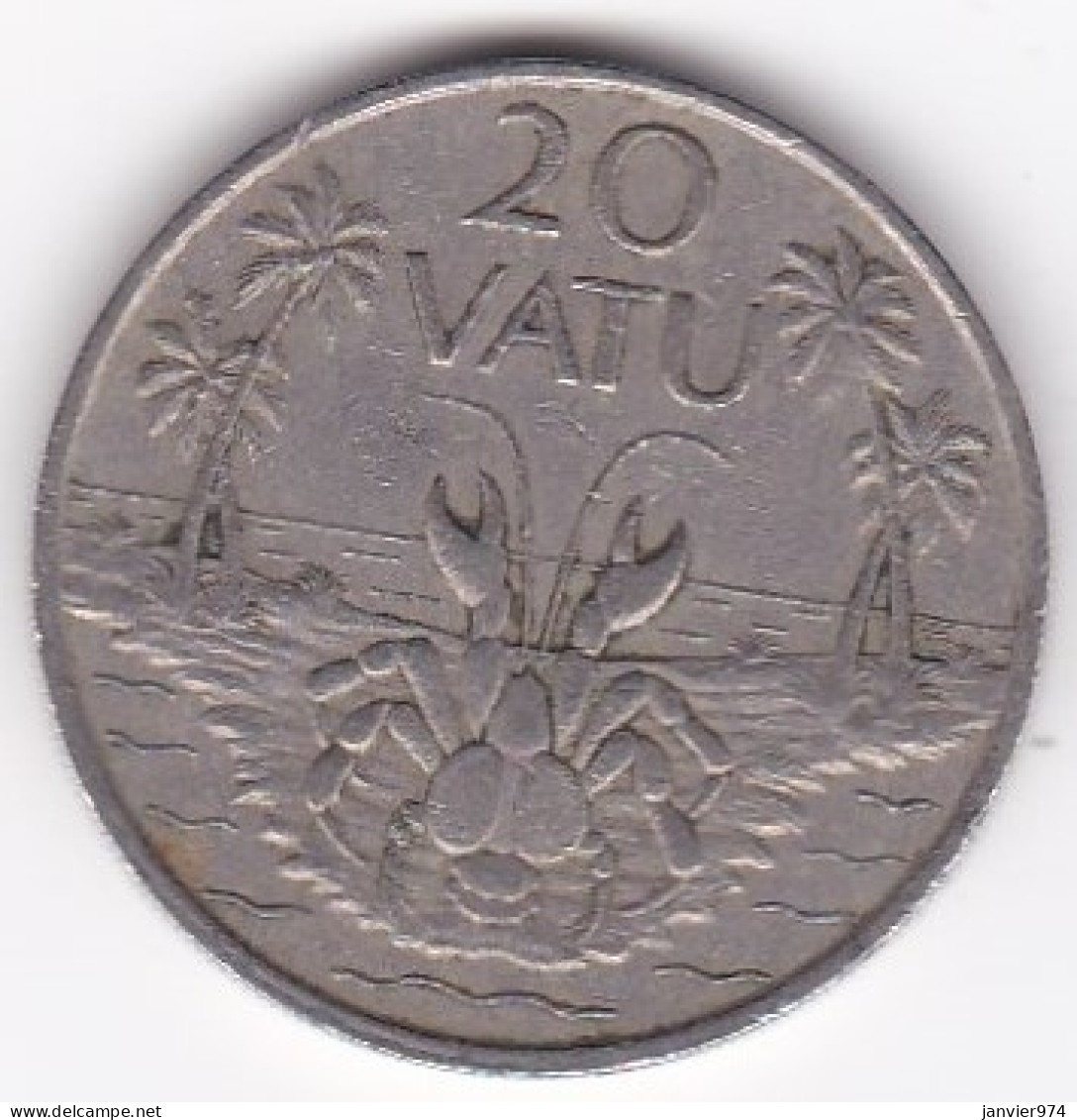 Vanuatu 20 Vatu 1983 , En Copper Nickel, KM# 7 - Vanuatu