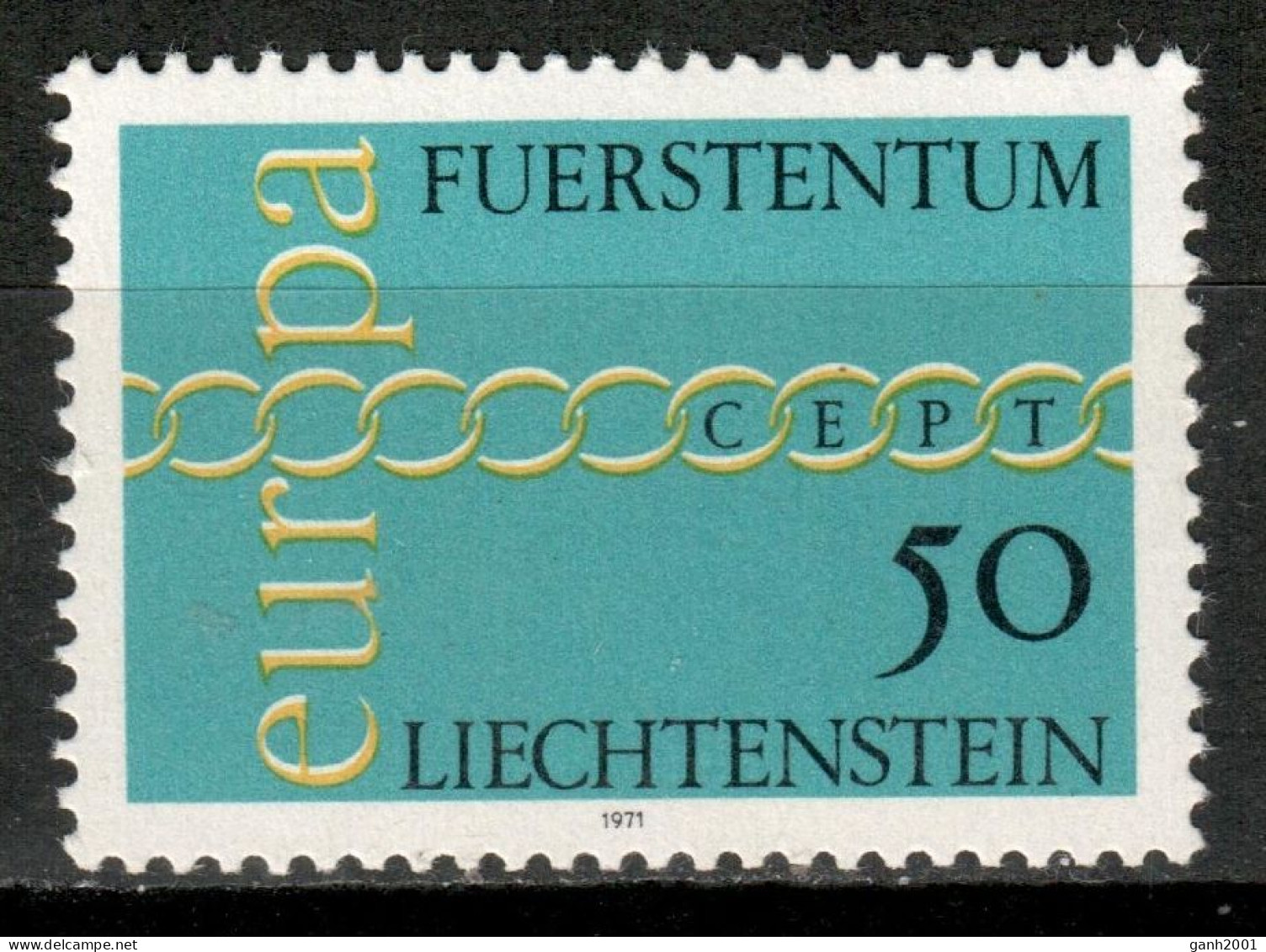 Liechtenstein 1971 / Europa CEPT MNH / Mi22  34-36 - 1971