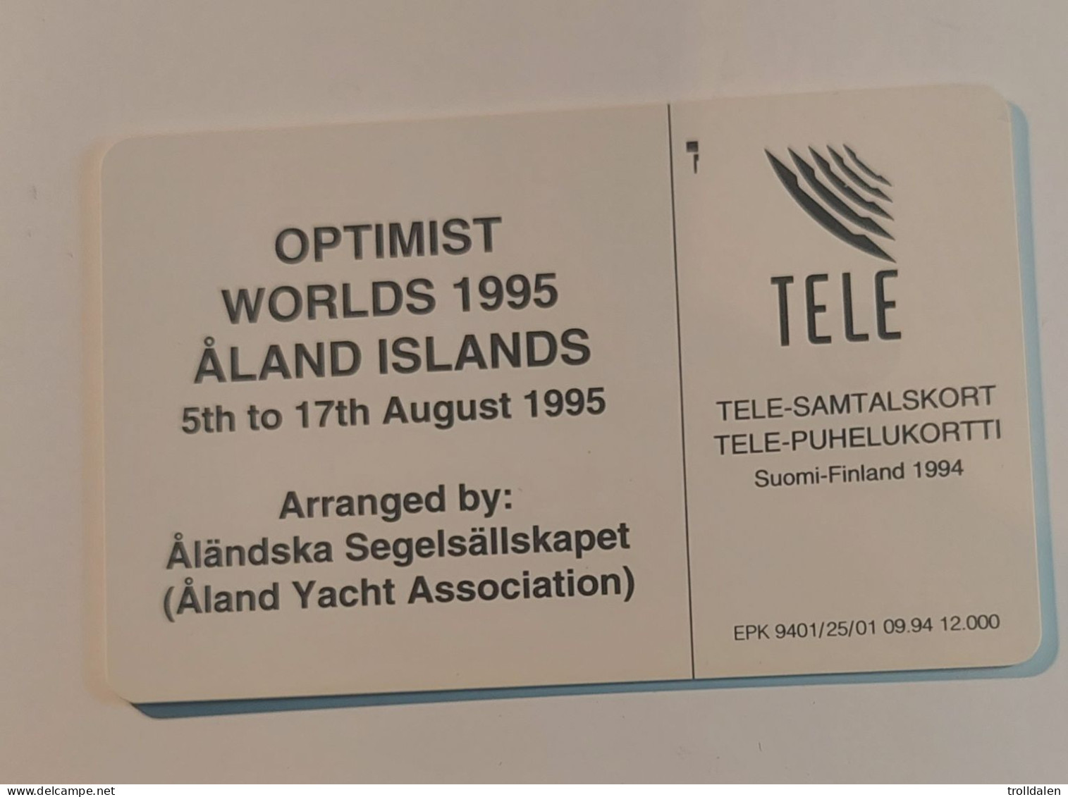 Optimist Worlds 1995 - Aland