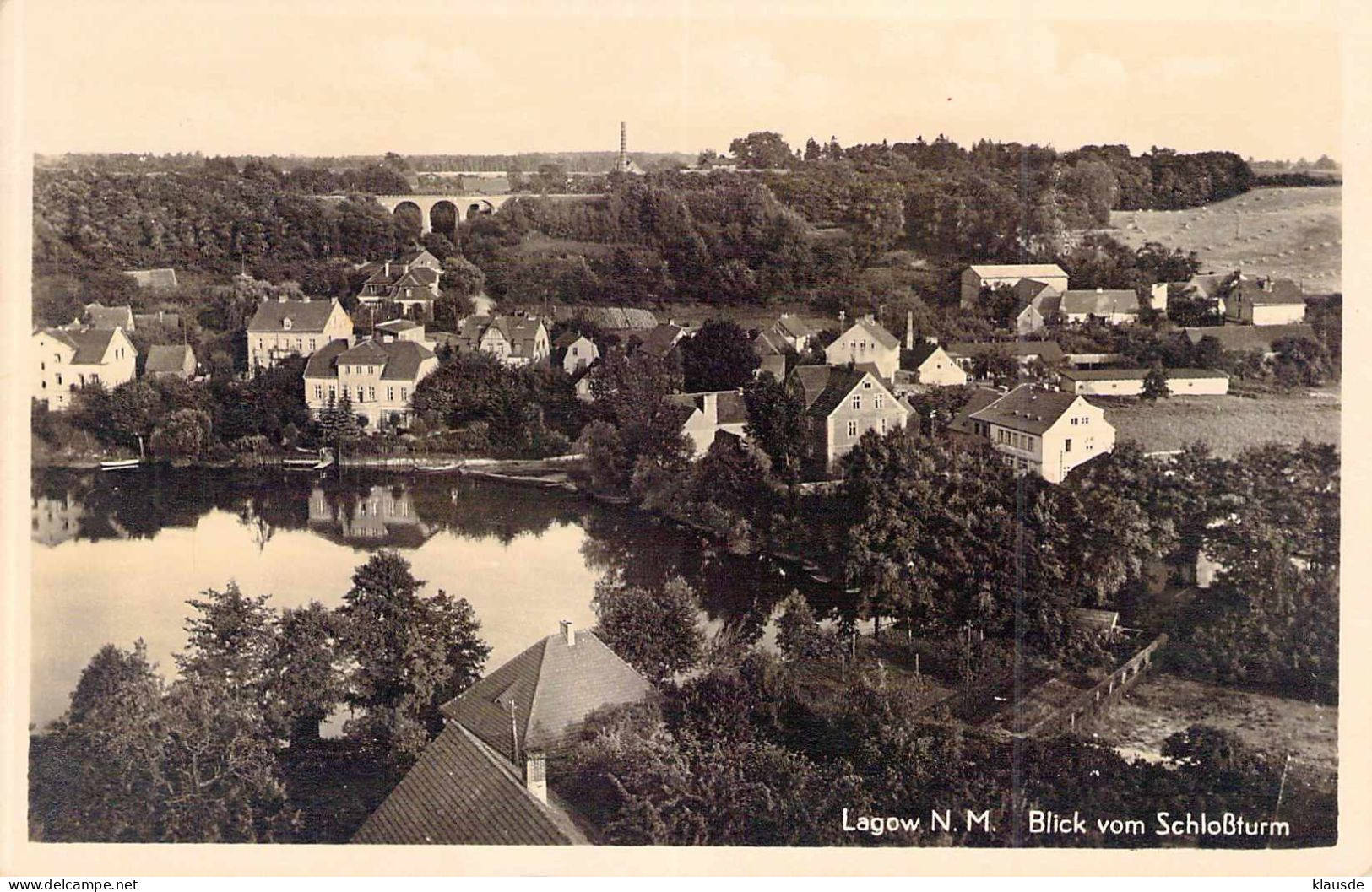 Lago N.M. - Blick Vom Schlossturm Gel.1942 - Neumark
