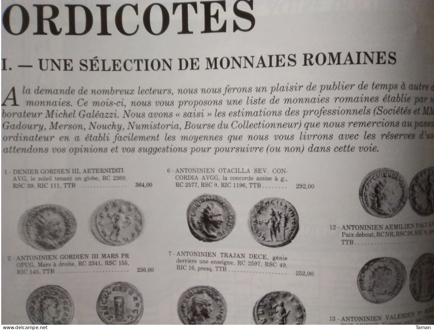 Numismatique & Change - Monnaies Romaines - Pèlerinage Au Moyen Age - Monnaies Des Rois De Cœur Roumanie - Piéforts - Français