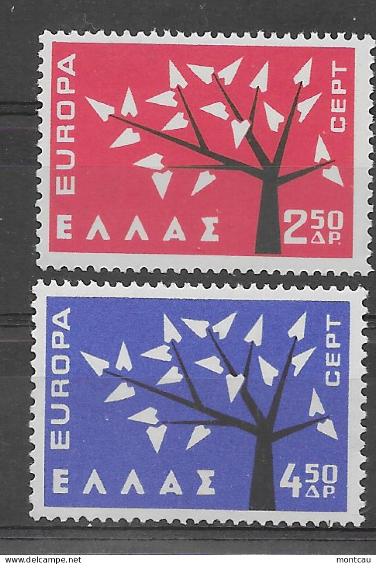 Grecia 1962.  Europa Mi 796-97  (**) - 1962