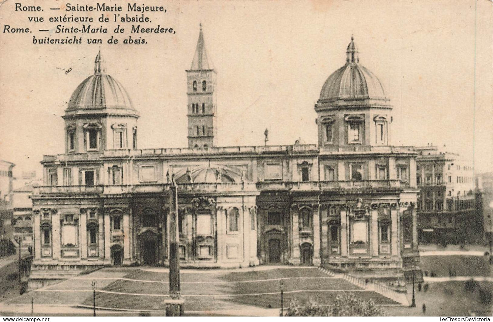 ITALIE - Rome Sainte Marie Majeure - Vue Extérieure De L'abside - Carte Postale Ancienne - Other Monuments & Buildings