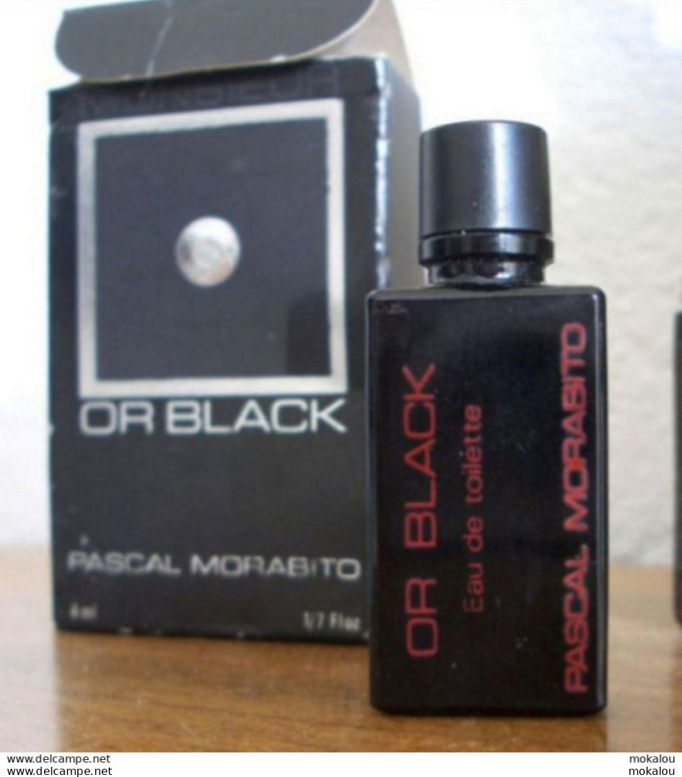 Miniature Morabito Or Black EDT 4ml - Miniaturen Damendüfte (mit Verpackung)
