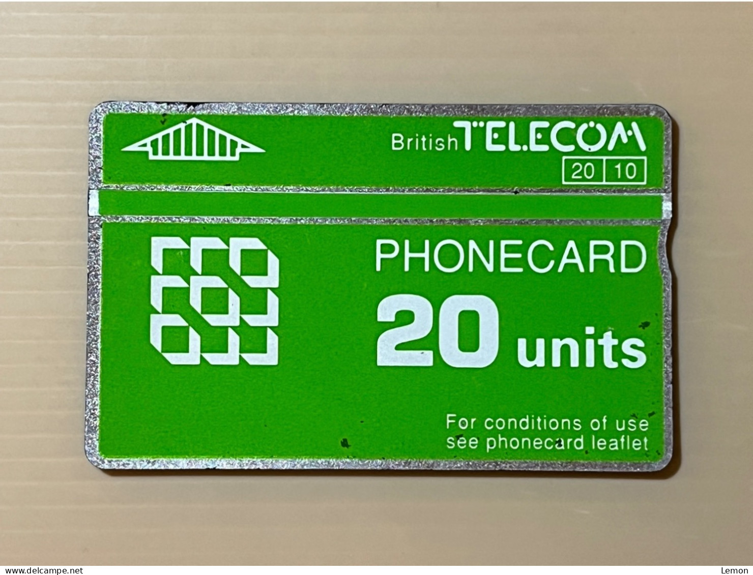 Mint UK United Kingdom - British Telecom Phonecard - BT 20 Units - Set Of 1 Mint Card - Verzamelingen