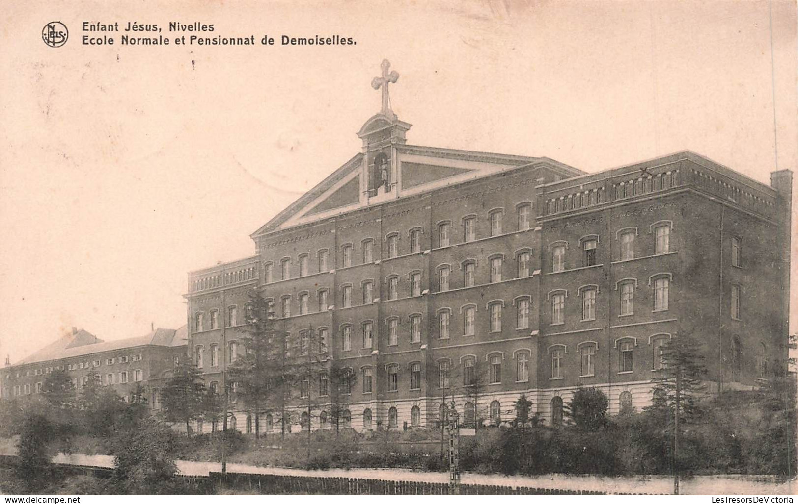 BELGIQUE - Nivelles - Enfant Jésus - Ecole Normale Et Pensionnat De Demoiselles  - Carte Postale Ancienne - Nijvel