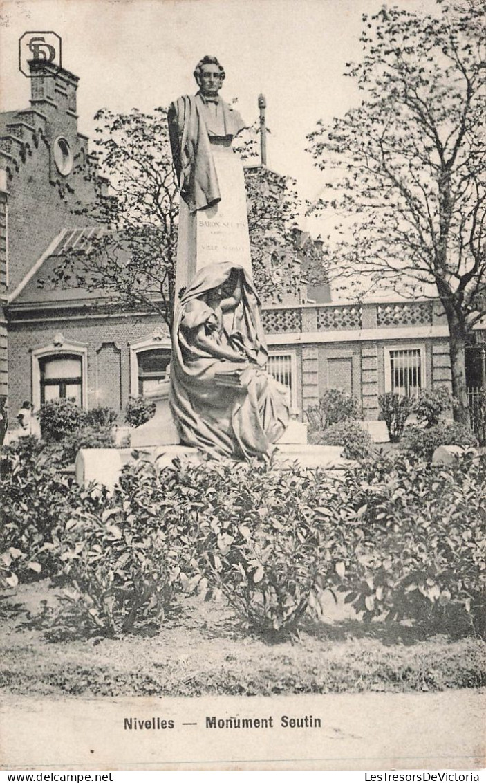 BELGIQUE - Nivelles - Monument Seutin - Carte Postale Ancienne - Nivelles