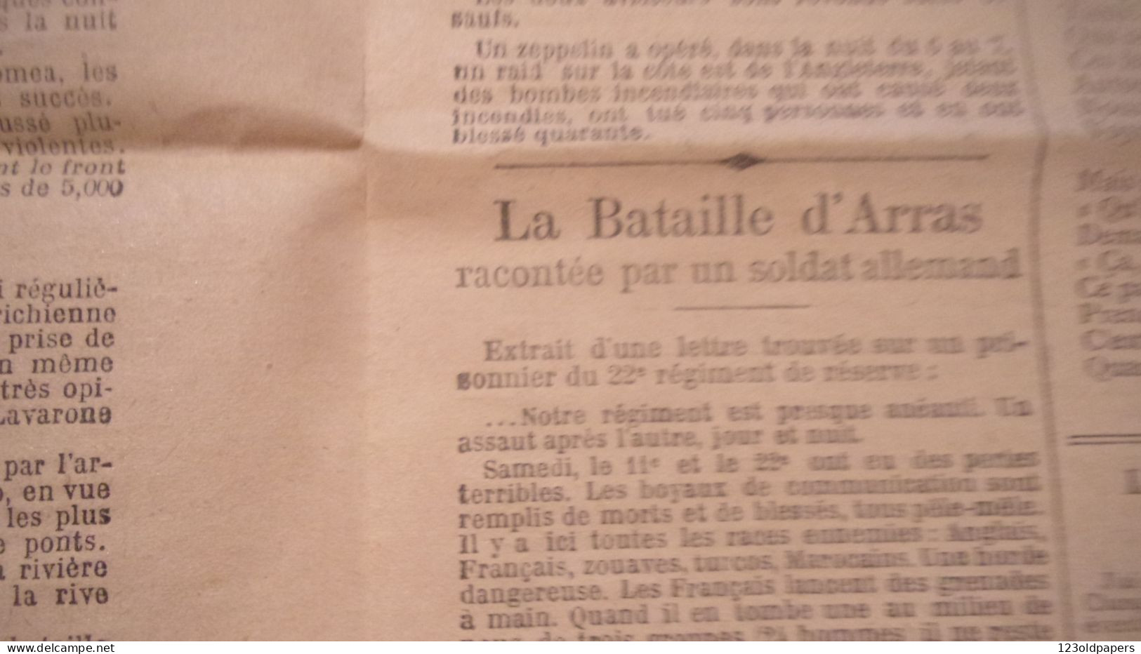 Bulletin des armées de la République 104 6 AU 9 JUIN 1915 RESERVE A LA ZONE DES ARMEES ARRAS VERDUN  VICTOIRE MARNE ..