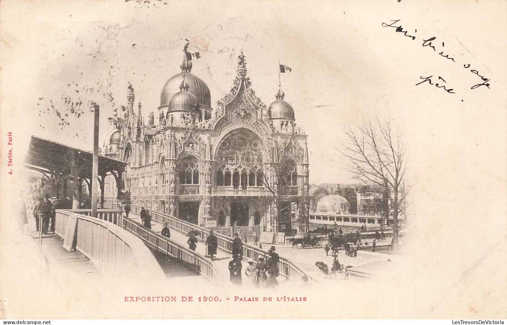 FRANCE - Paris - Vue Sur Le Palais De L'Italie - Animé - Carte Postale Ancienne - Ausstellungen