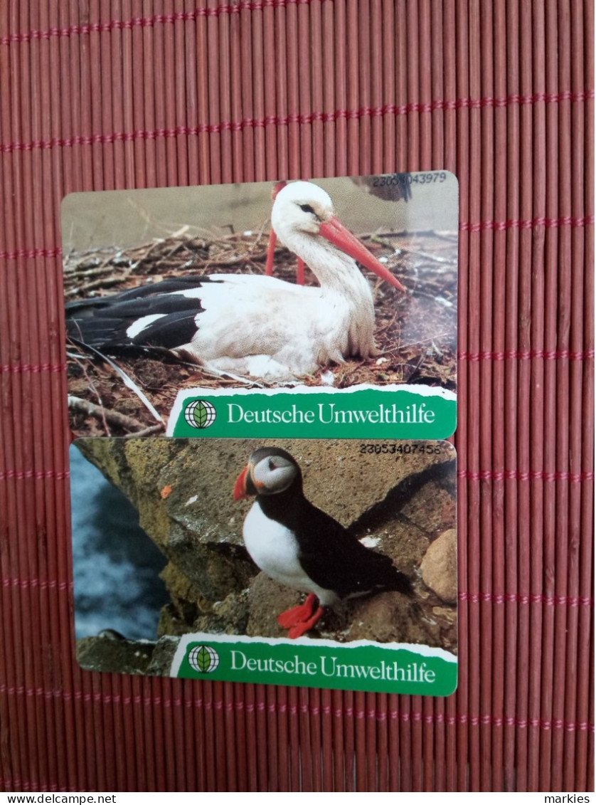 Birds 2 Phoneacrds   Used Only 20.000 Ex Made Rare - Sonstige & Ohne Zuordnung