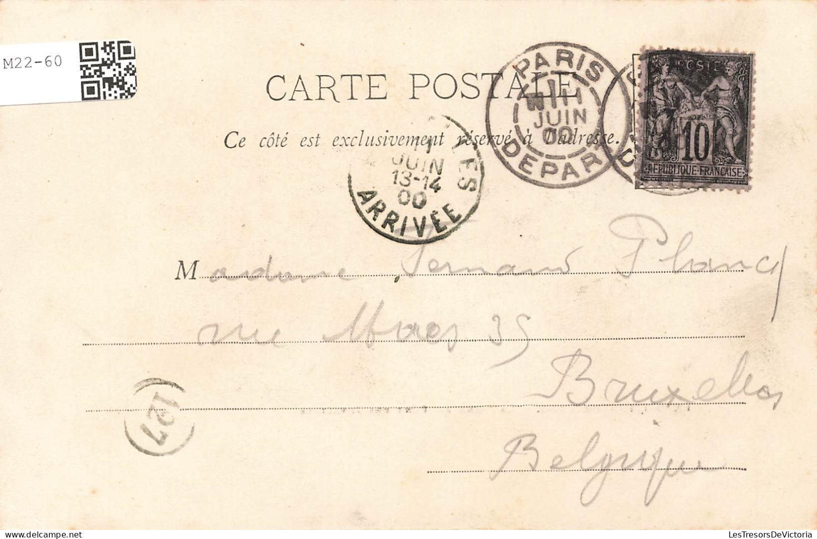FRANCE - Paris - Exposition De 1900 - La Seine Au Pont Des Invalides - Carte Postale Ancienne - Exhibitions