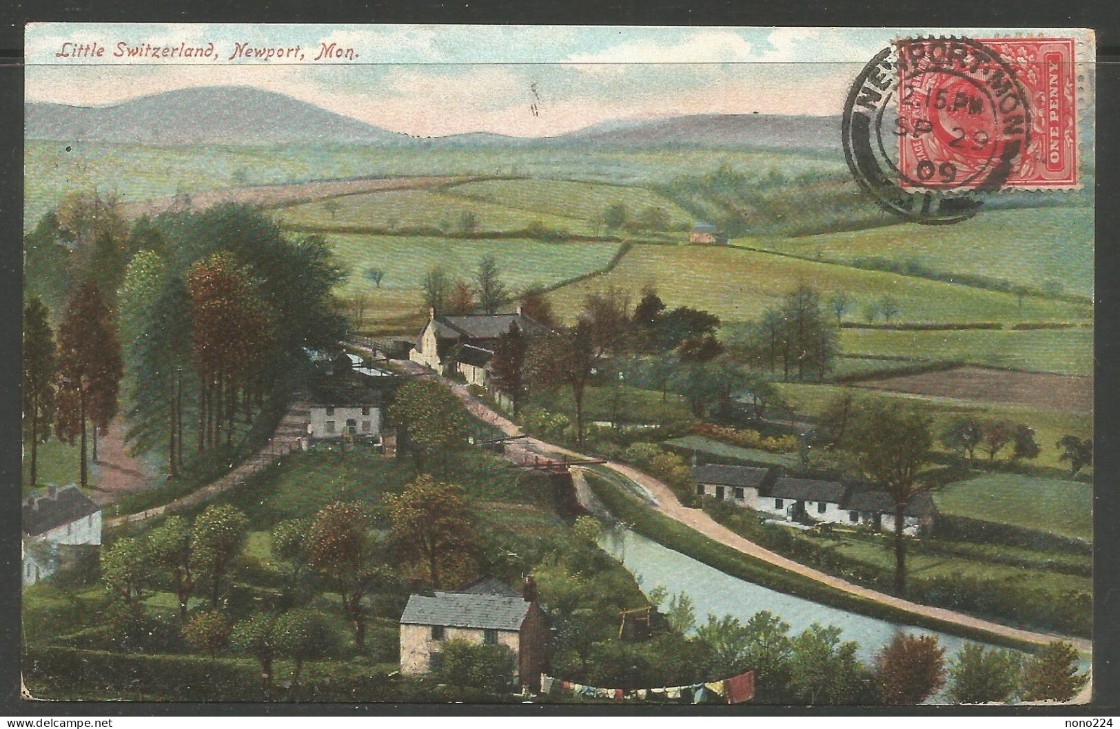 Carte P De 1909 ( Newport / Little Switzerland ) - Newport