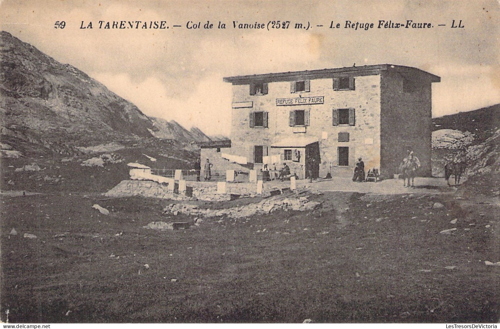 FRANCE - La Tarentaise - Col De La Vanoise - Le Refuge Felix Faure - Carte Postale Ancienne - Autres & Non Classés