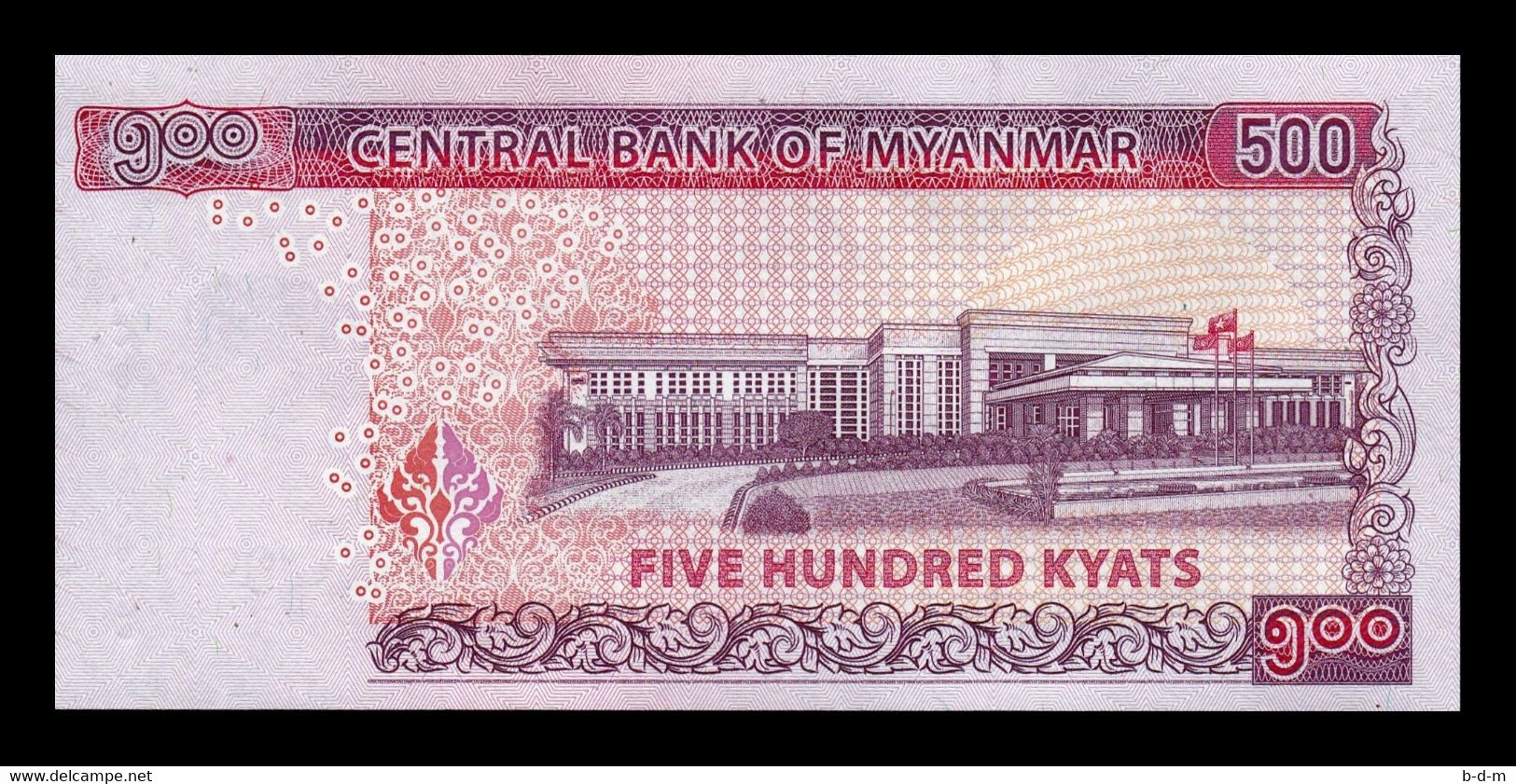 Myanmar 500 Kyats 2020 Pick New Sc Unc - Myanmar