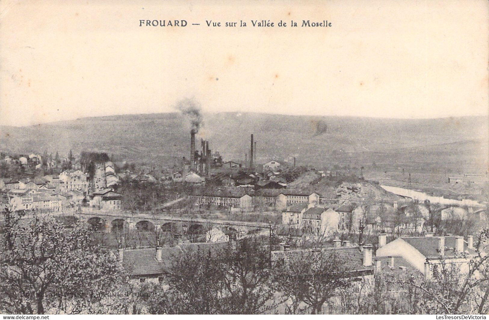 FRANCE - Frouard - Vue Sur La Vallée De La Moselle - Carte Postale Ancienne - Frouard