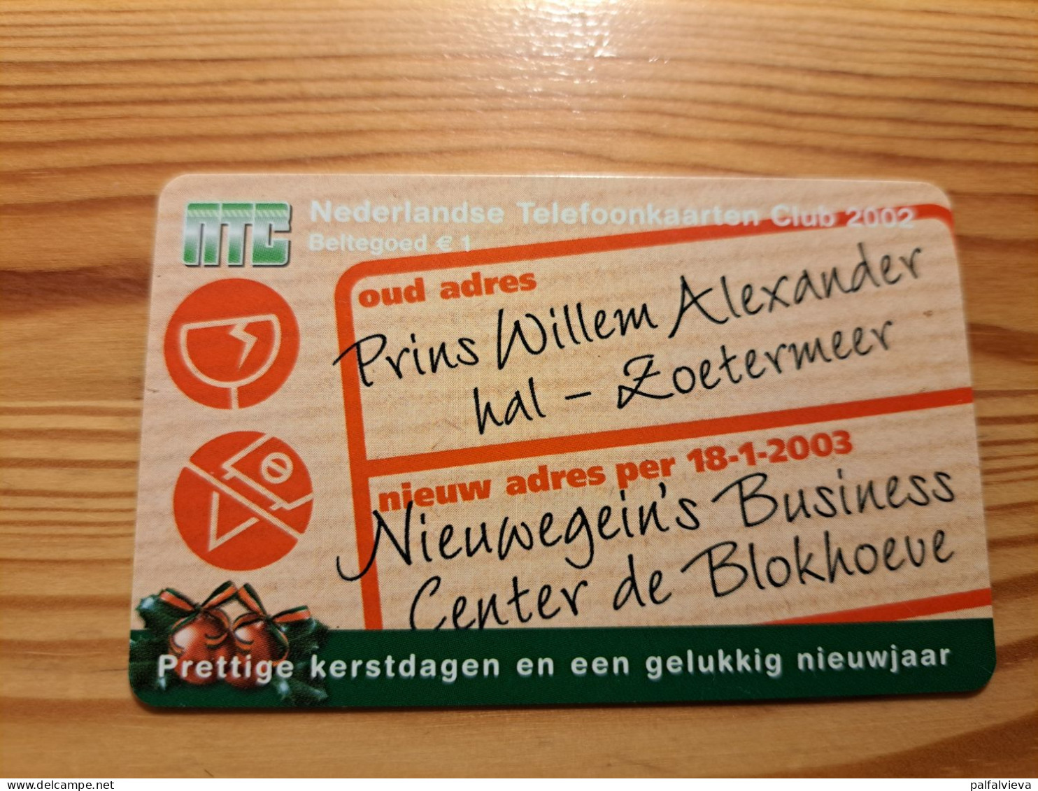 Prepaid Phonecard Netherlands, Budgetphone - NTC, Christmas - Cartes GSM, Prépayées Et Recharges