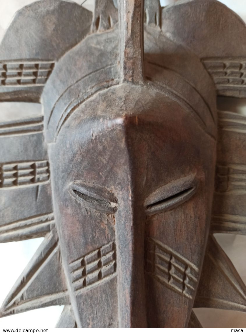 Maschera Tribale Senufo Kpeliè Prima Metà Del 190 - African Art