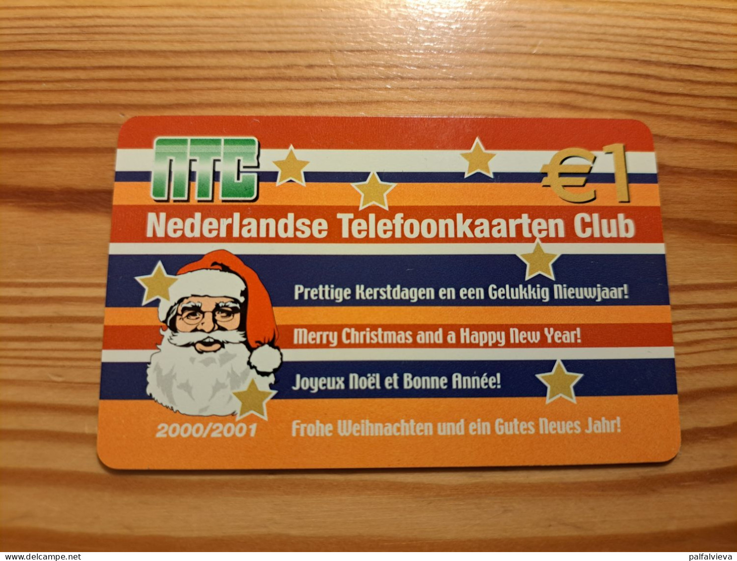 Prepaid Phonecard Netherlands, Oplus Tel - NTC, Christmas - Cartes GSM, Prépayées Et Recharges