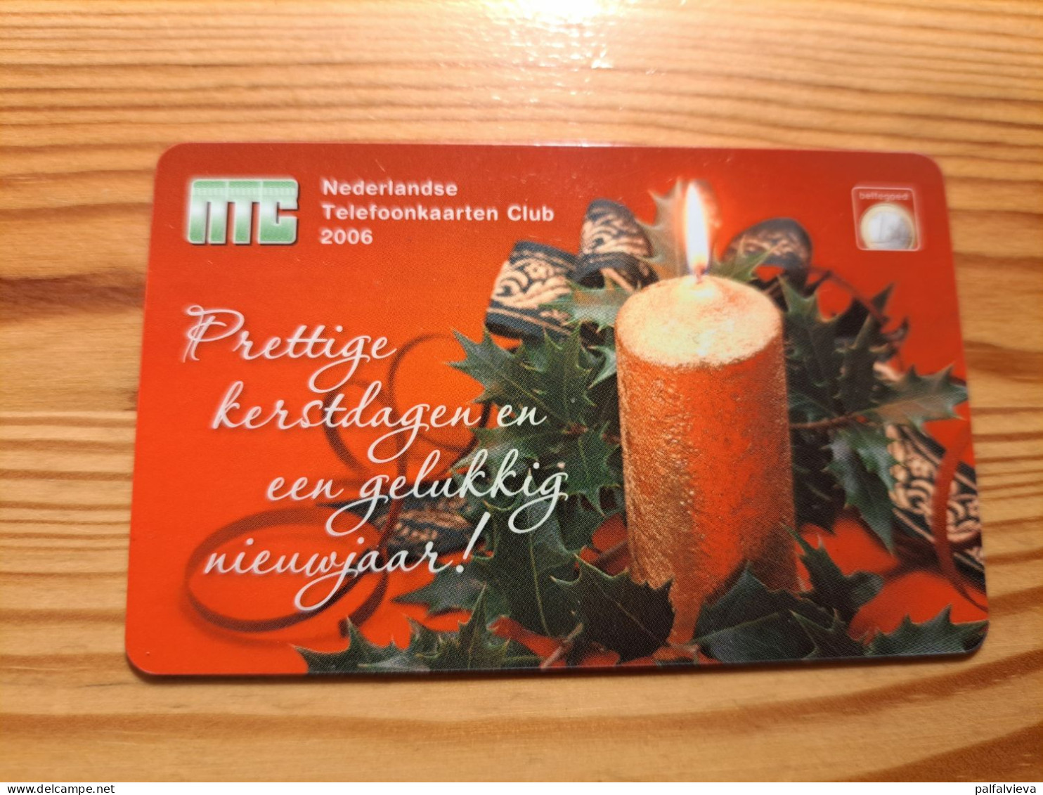 Prepaid Phonecard Netherlands, Budgetphone - NTC, Christmas - [3] Handy-, Prepaid- U. Aufladkarten