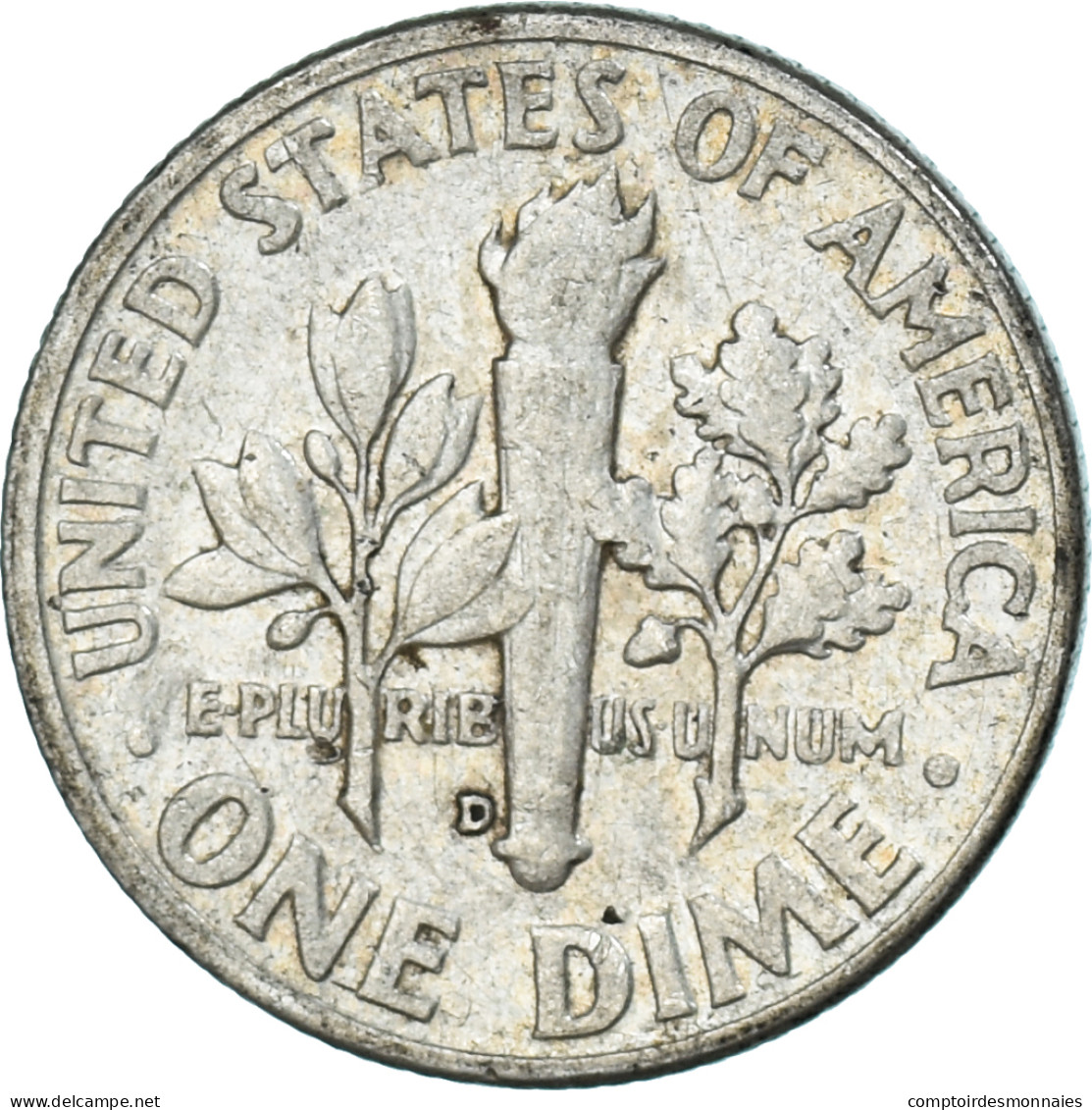 Monnaie, États-Unis, Dime, 1958 - 1946-...: Roosevelt