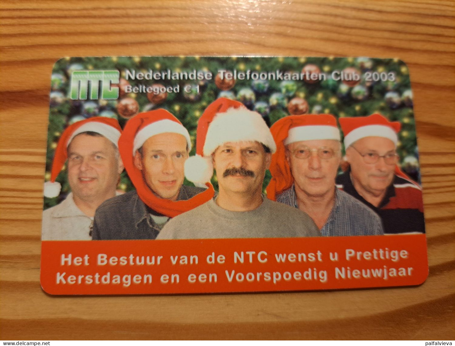 Prepaid Phonecard Netherlands, Budgetphone - NTC, Christmas - [3] Sim Cards, Prepaid & Refills