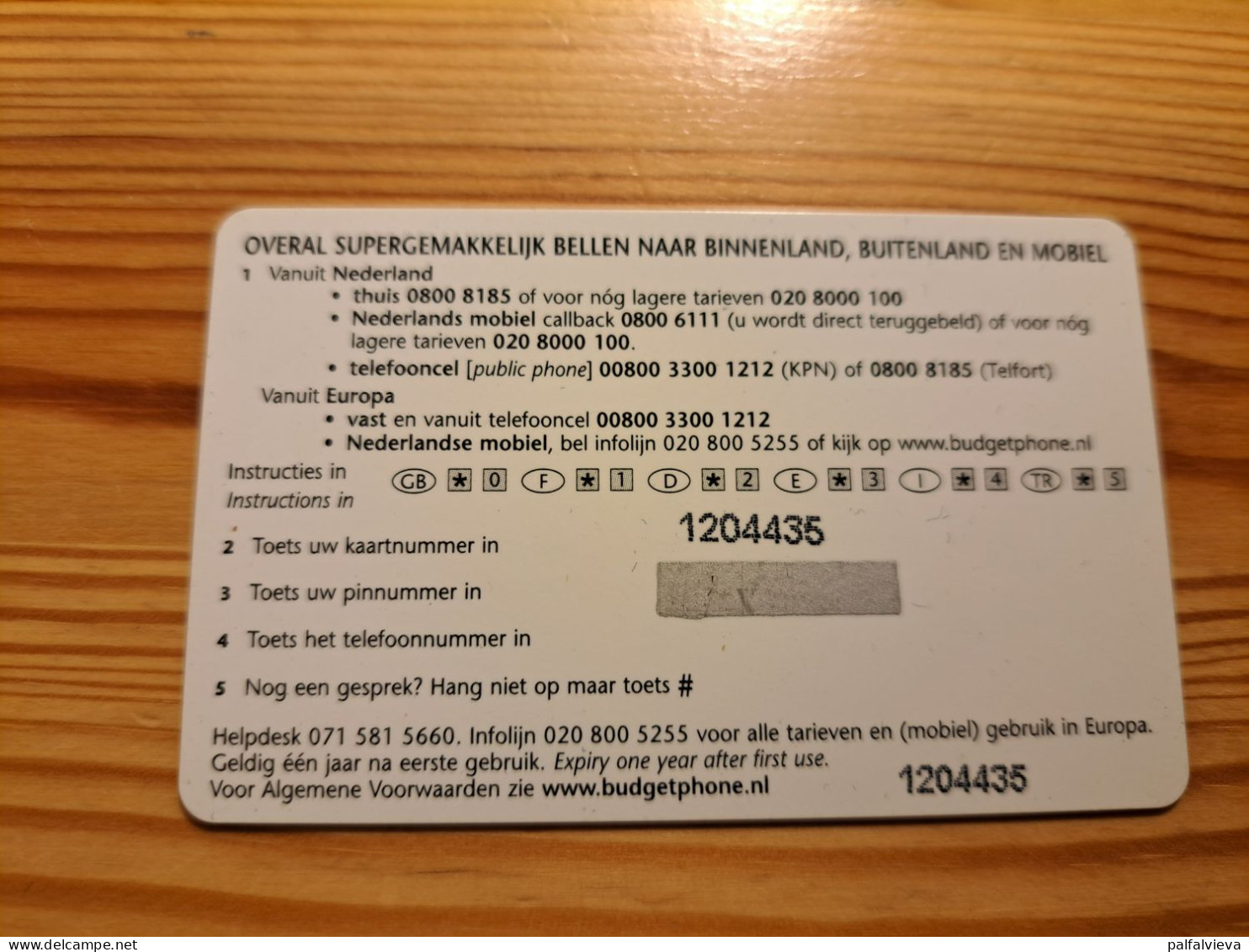 Prepaid Phonecard Netherlands, Budgetphone - NTC, Christmas - [3] Tarjetas Móvil, Prepagadas Y Recargos