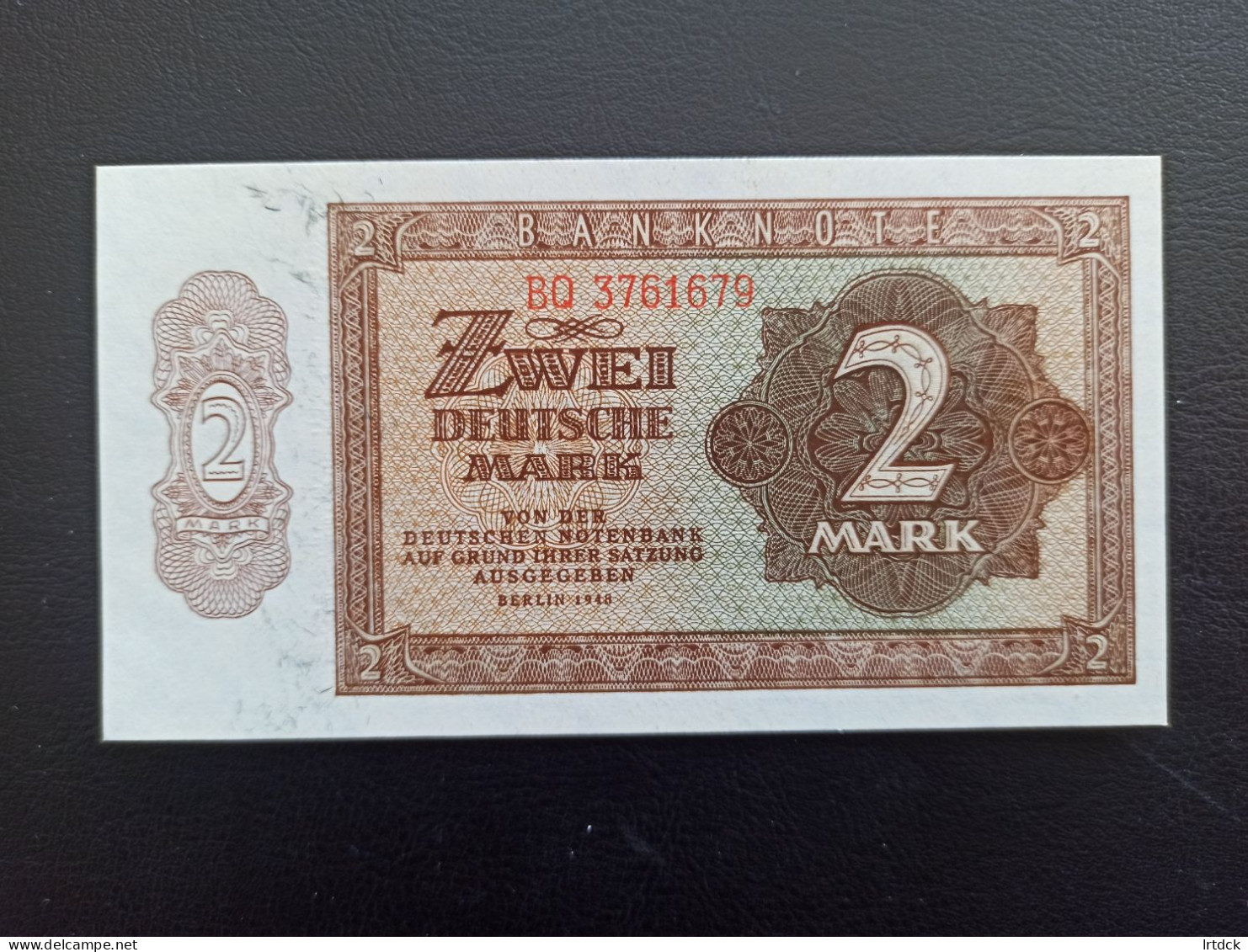 Billet RDA  2 Mark  1948 Neuf - Autres & Non Classés