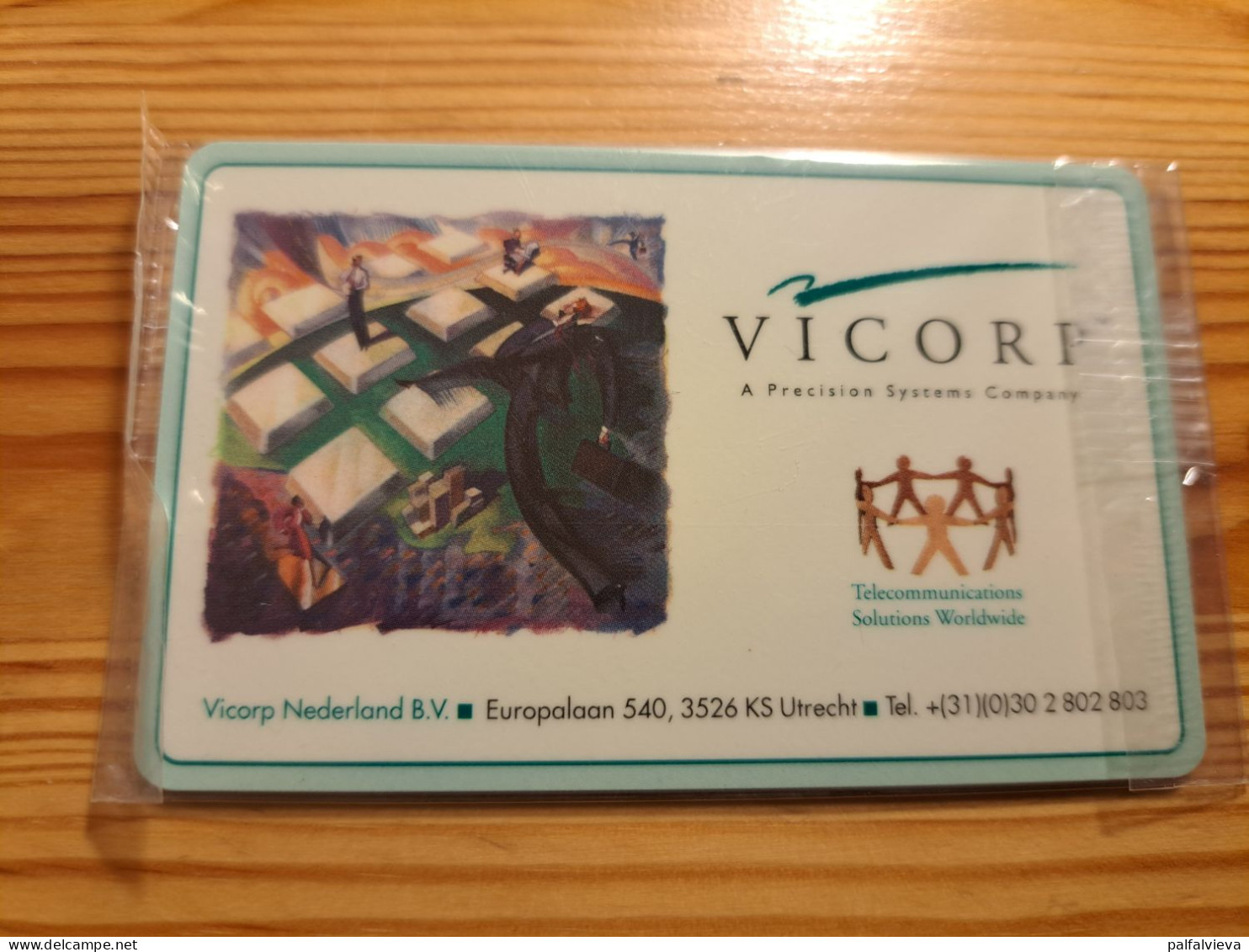 Prepaid Phonecard Netherlands, Telfort - Vicorp - Mint In Blister - Cartes GSM, Prépayées Et Recharges