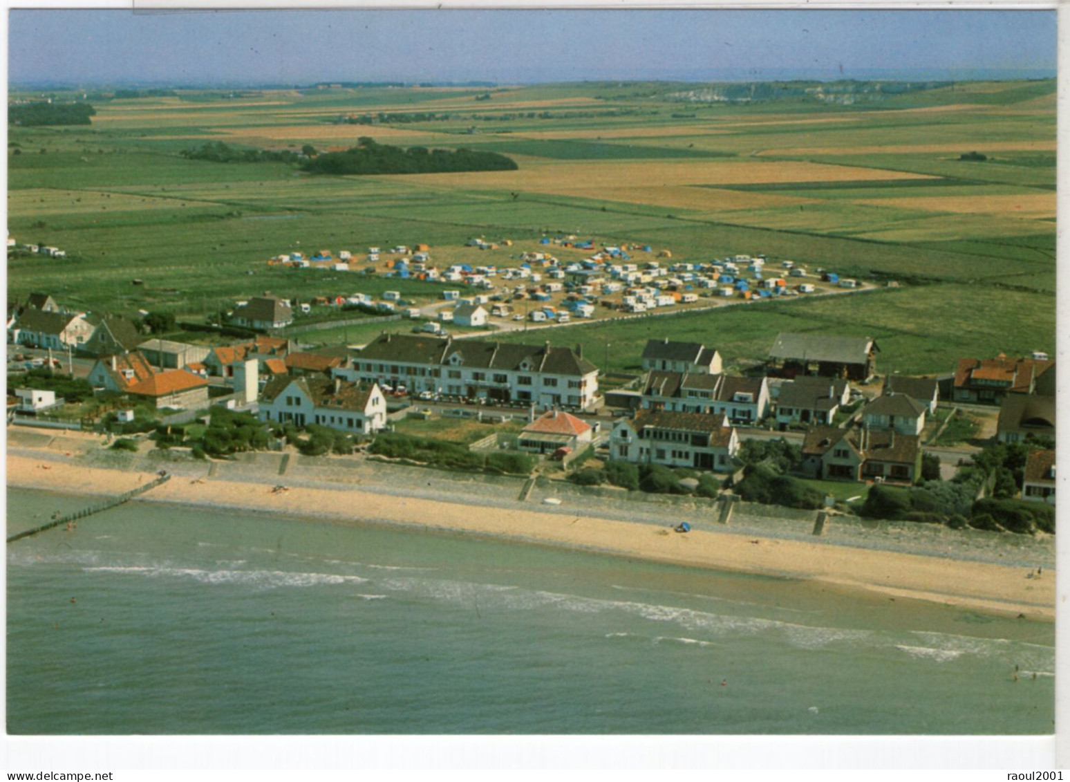 SANGATTE - 62 - Vue Aérienne - Plage Et Camping - Sangatte