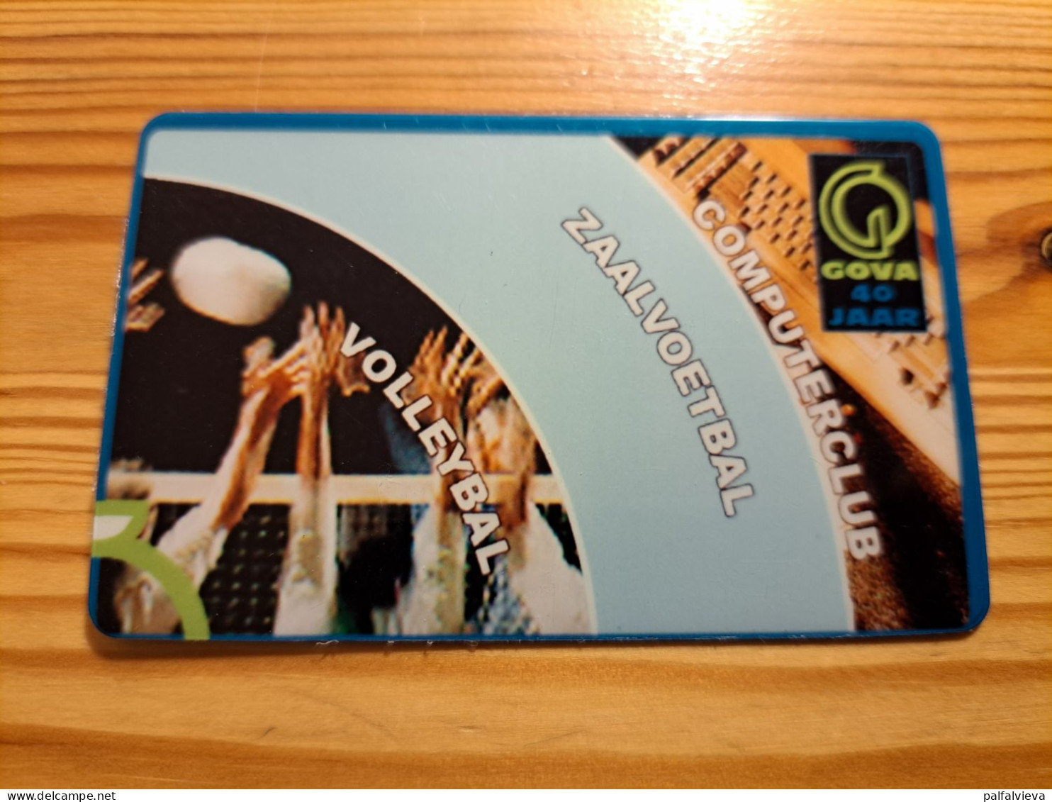 Prepaid Phonecard Netherlands, ATW - Gova 40 Jaar, Volleyball - [3] Handy-, Prepaid- U. Aufladkarten